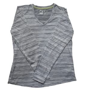 RBX Women's Black and White X-DRY Athletic Long Sleeve T-Shirt Sz Medium